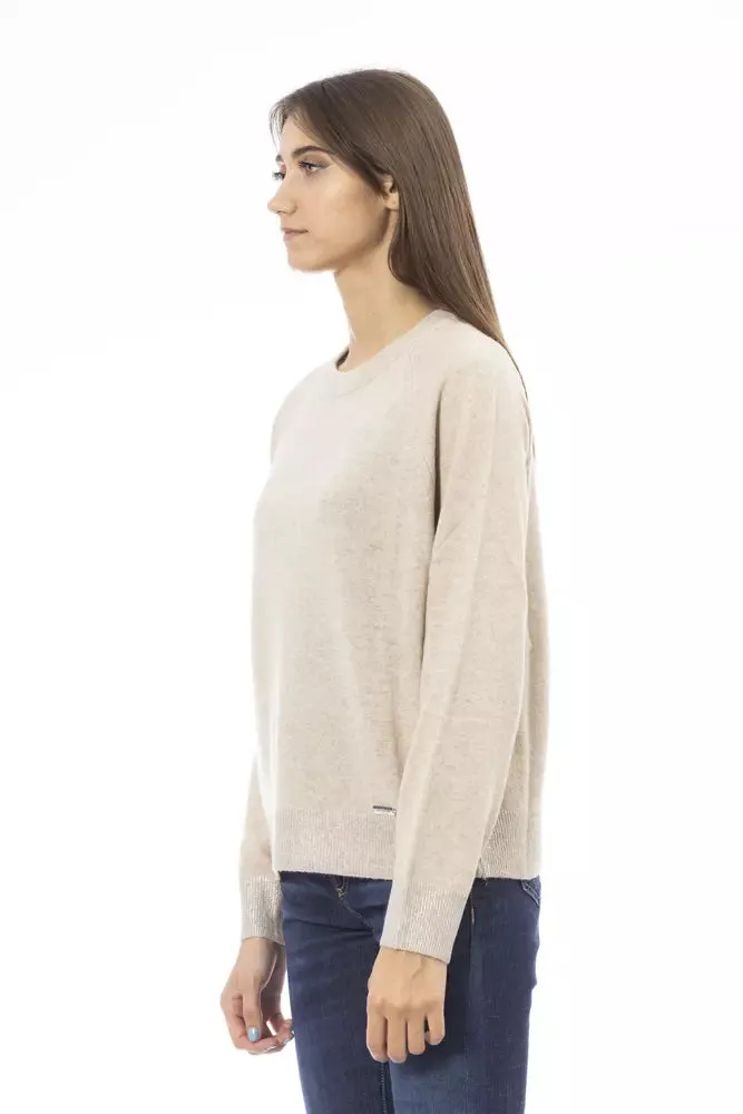 Beige Cashmere Women Sweater sold by Louxly product image thumbnail 2