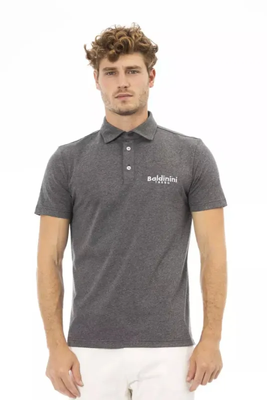 Gray Cotton Men Polo sold by Louxly