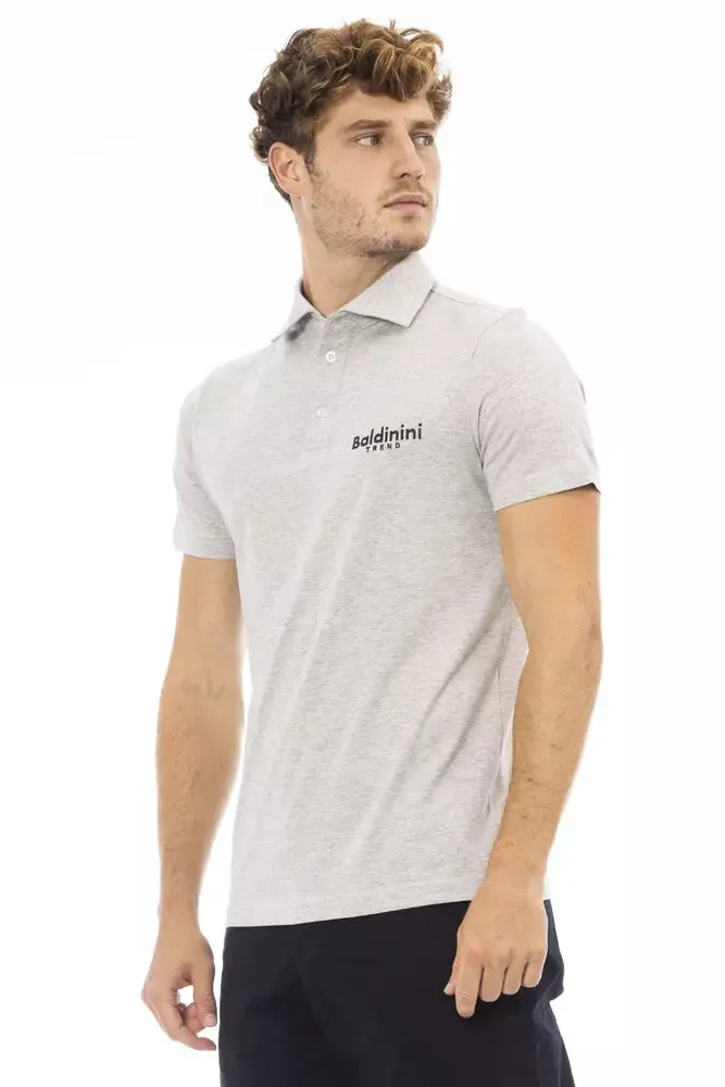 Gray Cotton Men Polo sold by Louxly product image thumbnail 2