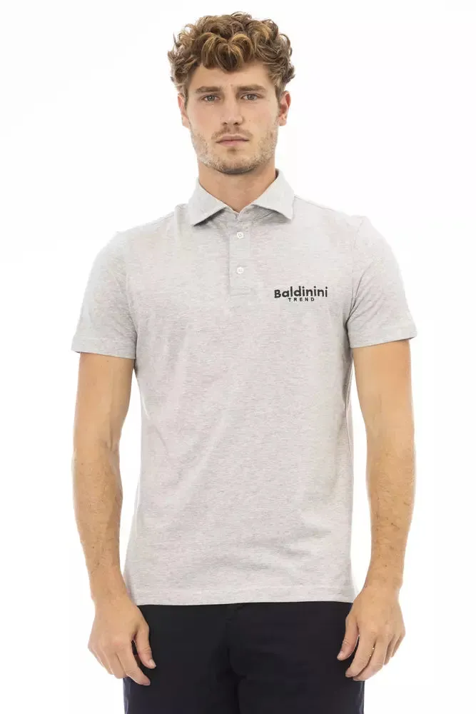Gray Cotton Men Polo sold by Louxly