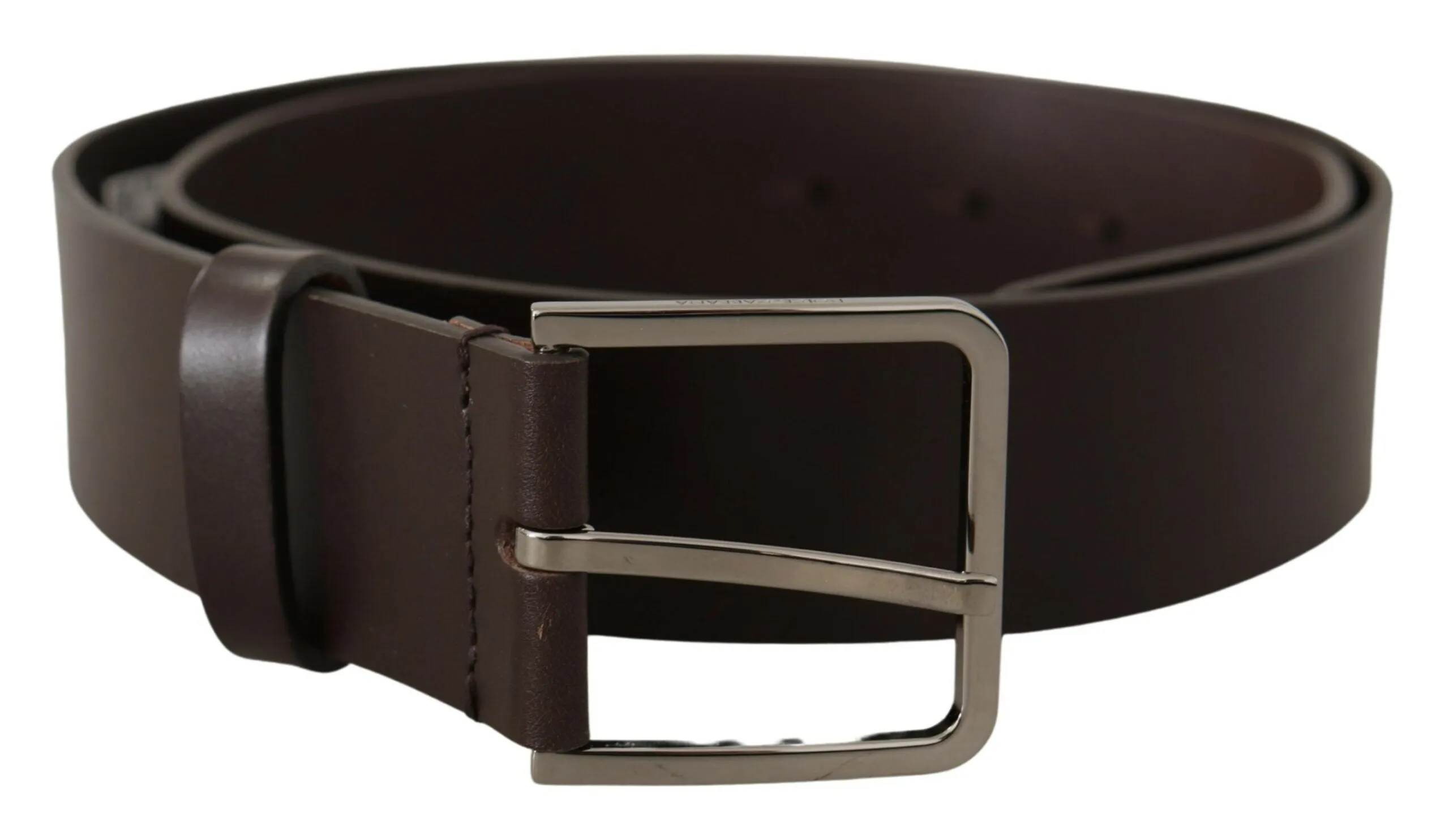 Elegant Dark Brown Leather Belt sold by Louxly