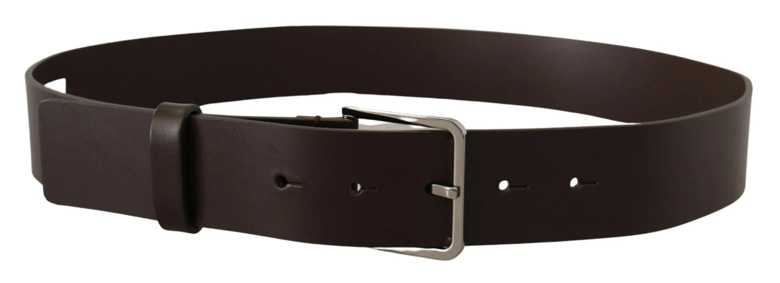 Elegant Dark Brown Leather Belt sold by Louxly product image thumbnail 3