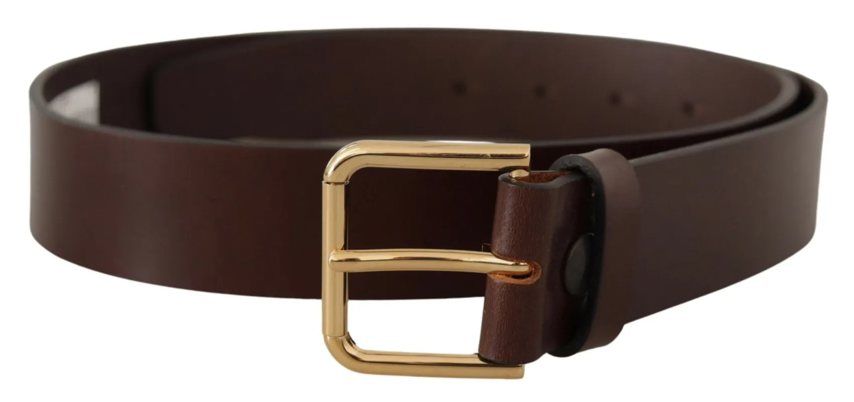 Elegant Dark Brown Leather Belt sold by Louxly