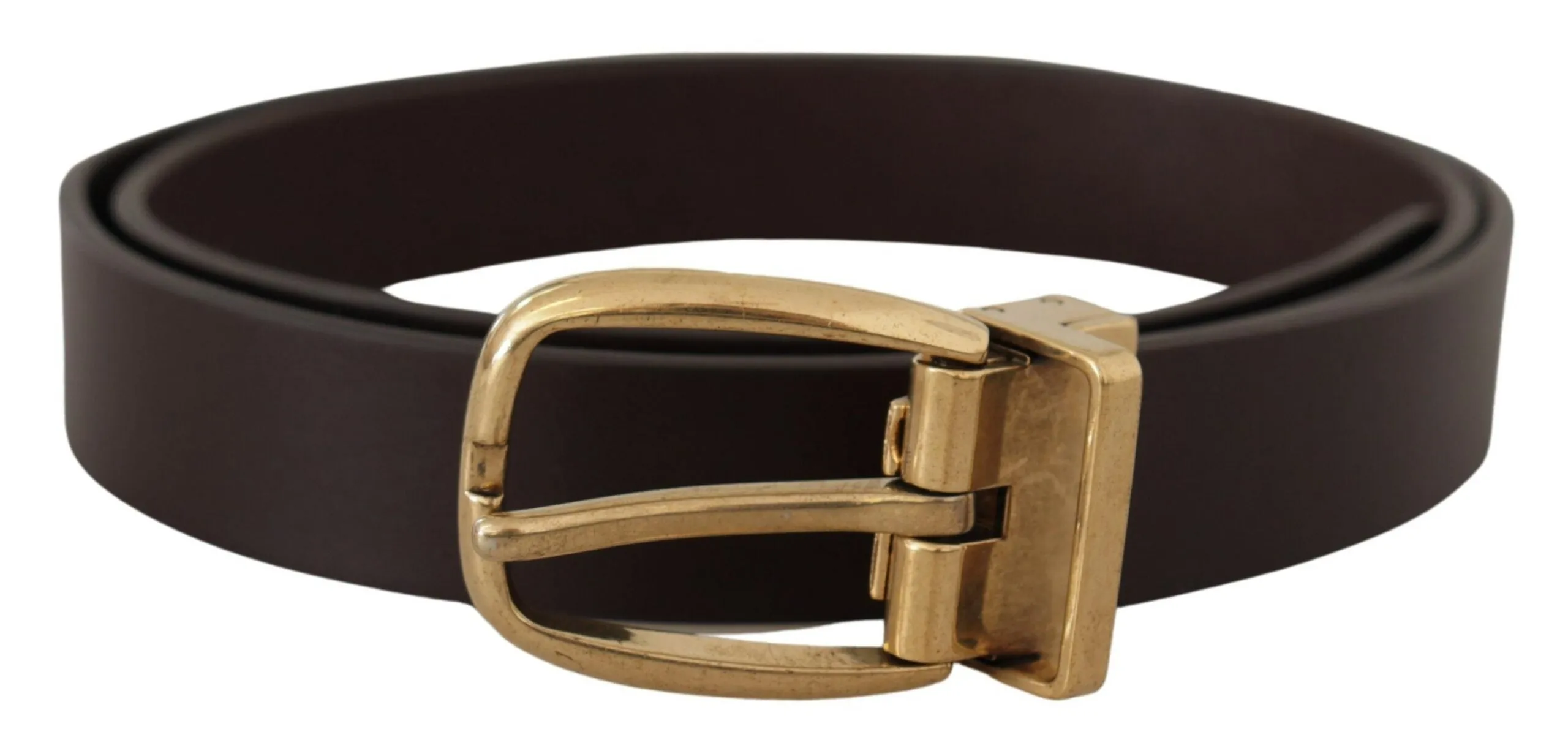 Elegant Dark Brown Leather Belt sold by Louxly