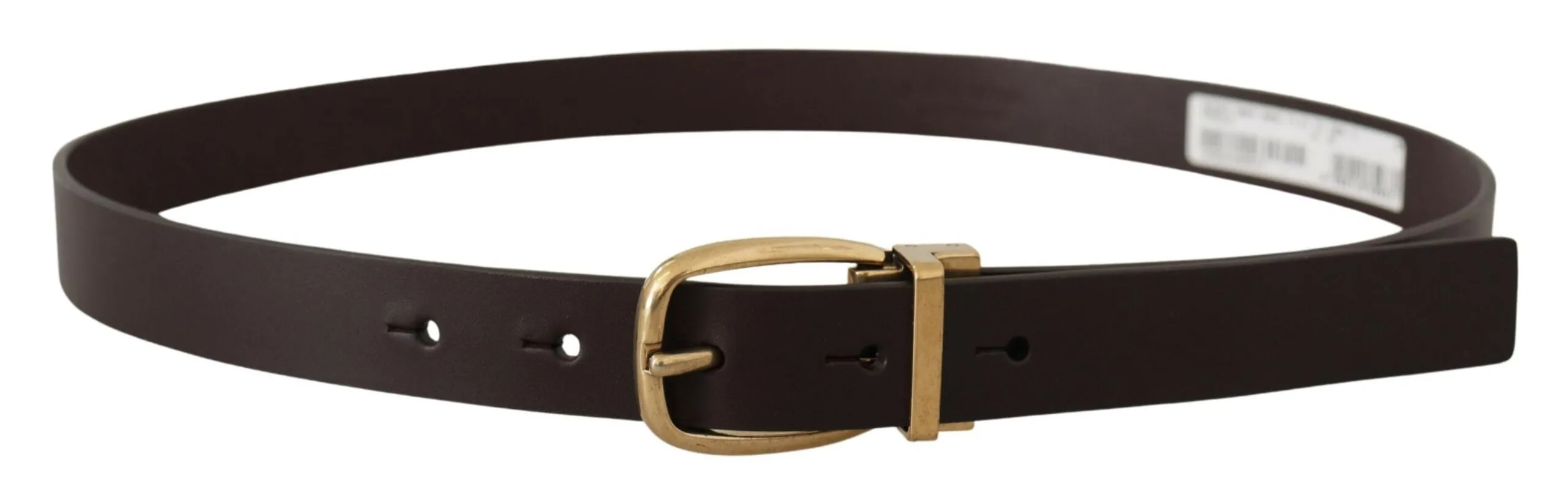 Elegant Dark Brown Leather Belt sold by Louxly product image thumbnail 3
