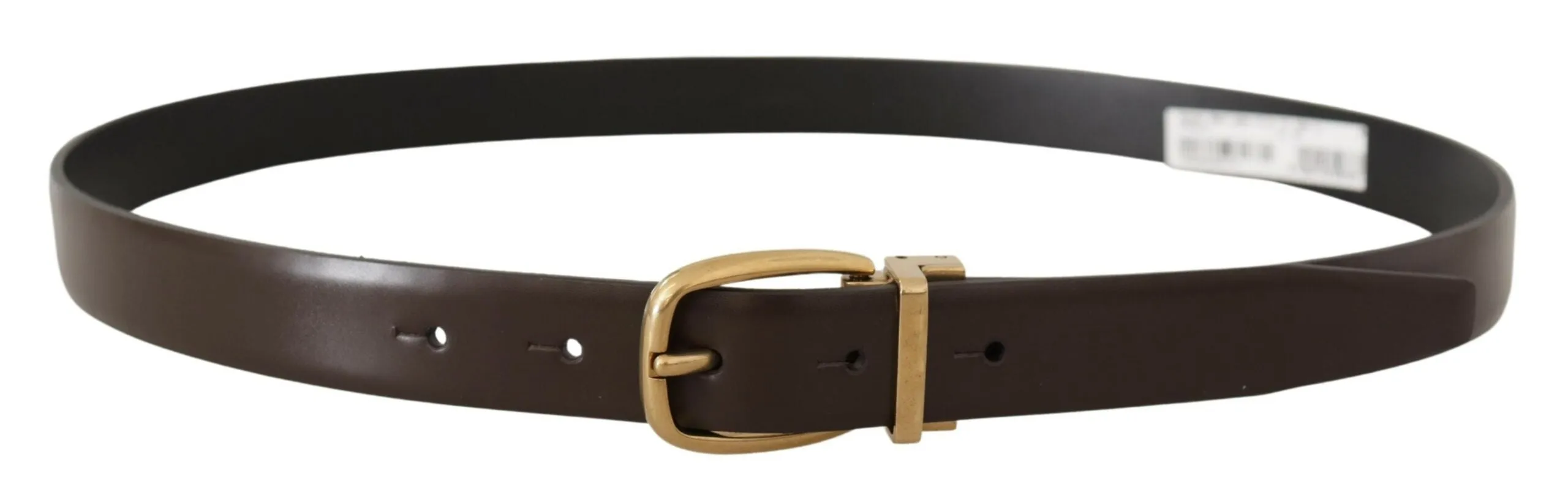 Elegant Dark Brown Leather Belt sold by Louxly product image thumbnail 2