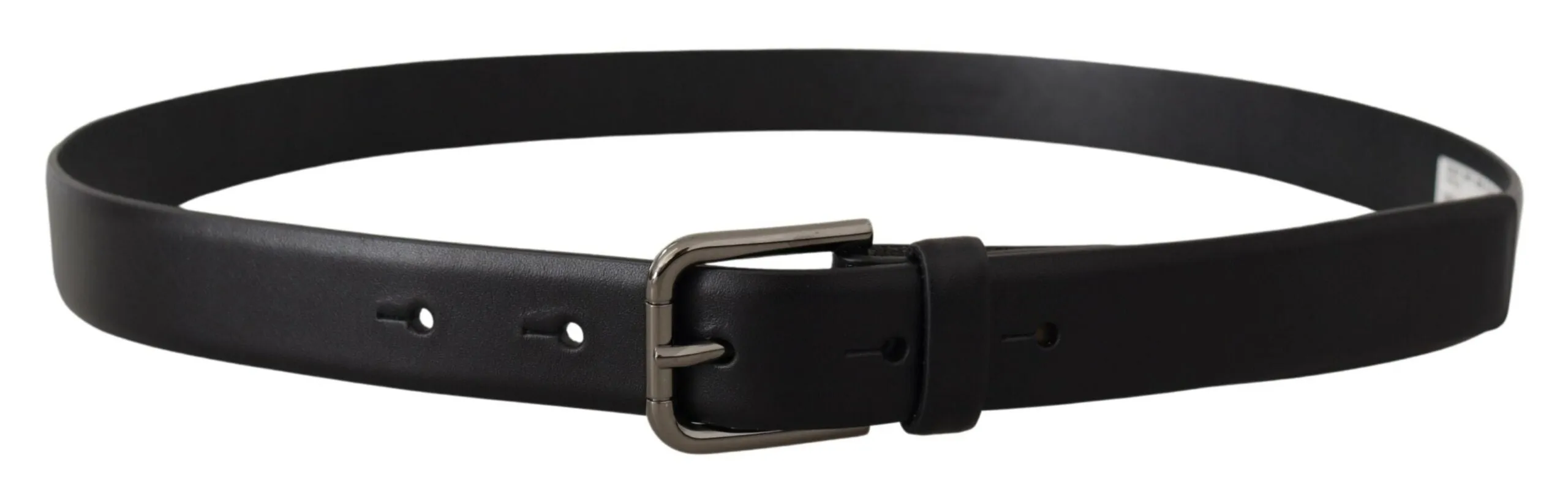 Elegant Black Leather Classic Belt sold by Louxly product image thumbnail 3