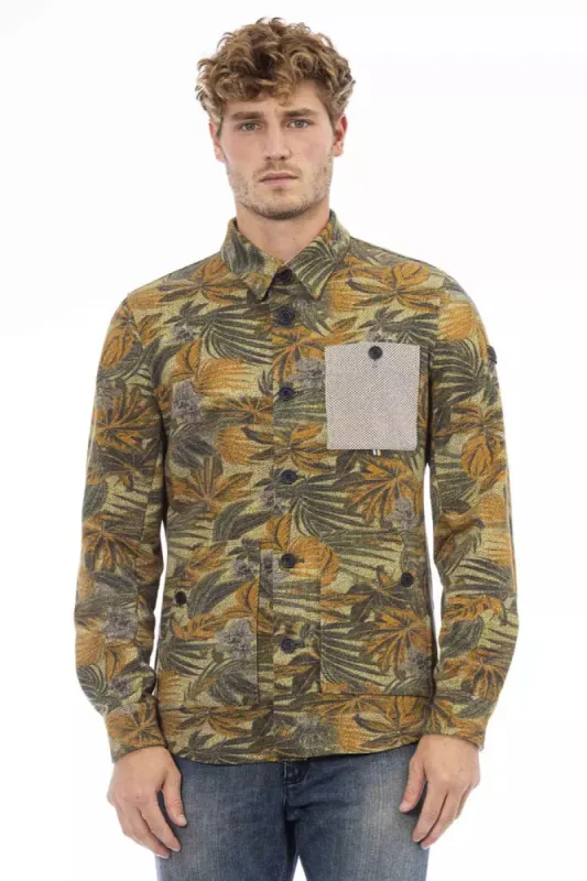 Green Cotton Shirt sold by Louxly