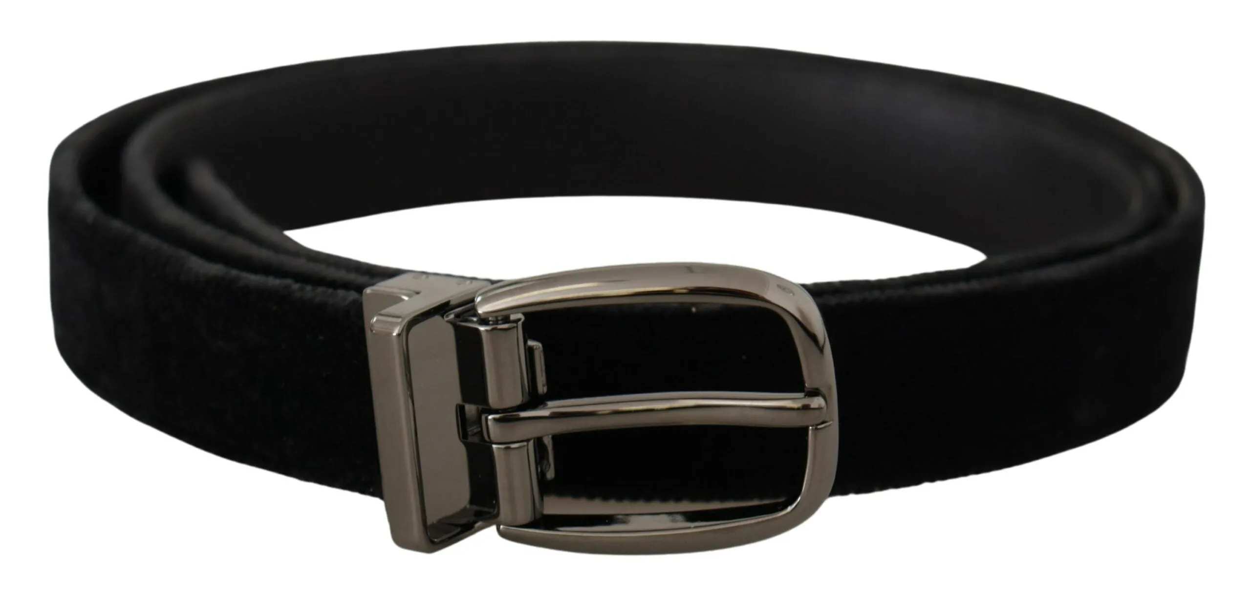 Elegant Black Velvet Designer Belt sold by Louxly