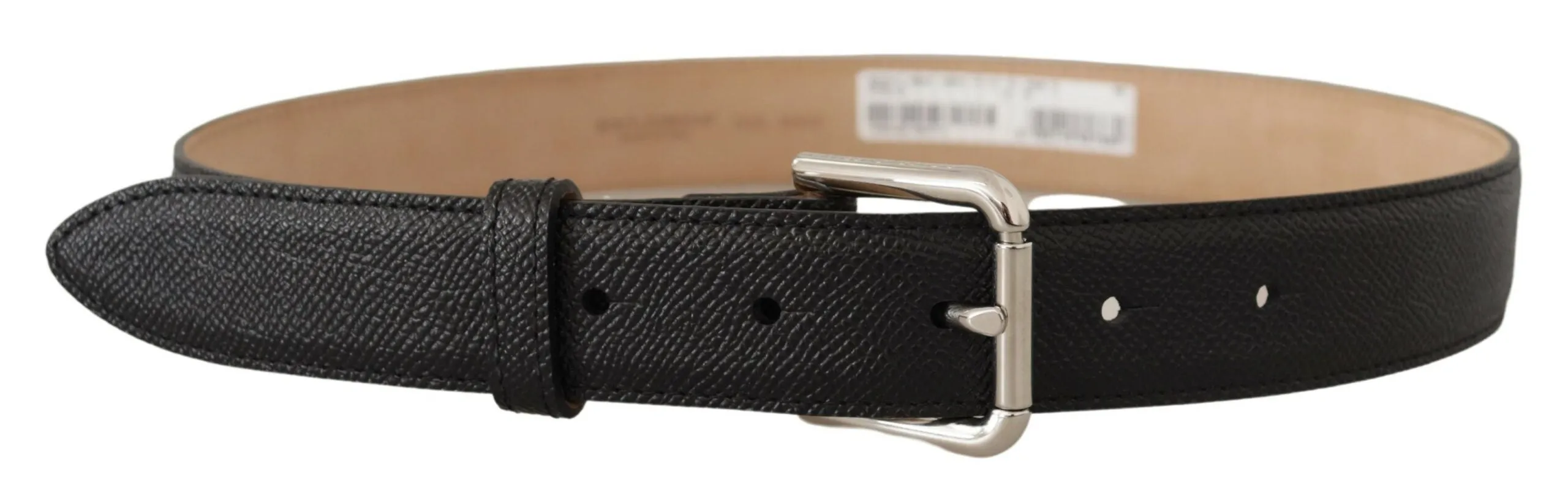 Sleek Black Authentic Leather Belt sold by Louxly product image thumbnail 2