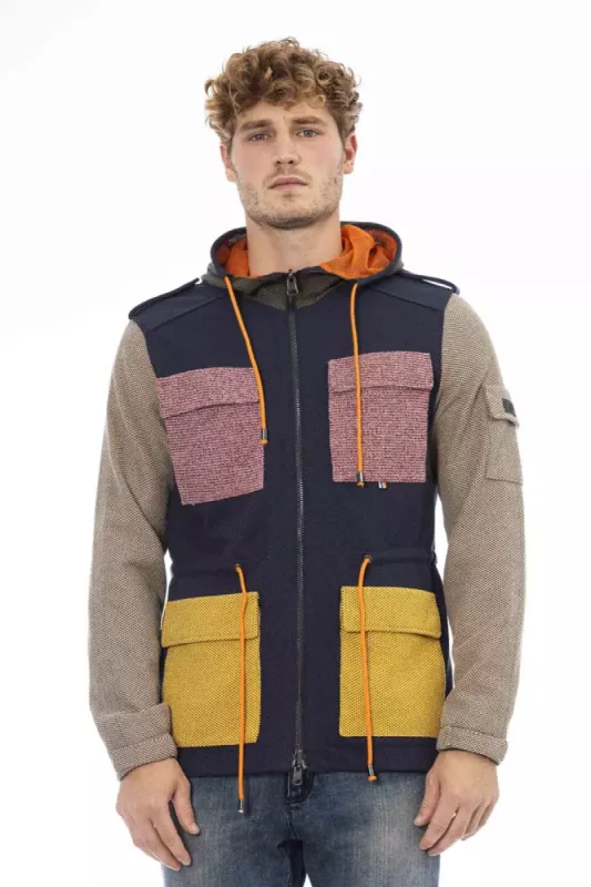 Blue Cotton Jacket sold by Louxly