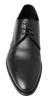 Classic Black Leather Derby Shoes sold by Louxly