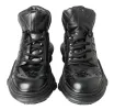 Elegant Black Leather Ankle Boots sold by Louxly