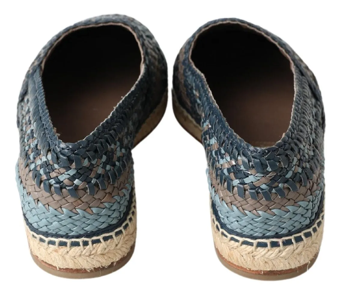 Sumptuous Woven Leather Espadrilles sold by Louxly product image thumbnail 5