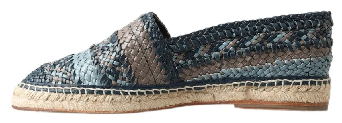Sumptuous Woven Leather Espadrilles sold by Louxly product image thumbnail 2