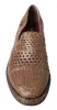 Elegant Leather Slipper Loafers in Brown sold by Louxly