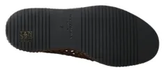 Elegant Leather Slipper Loafers in Brown sold by Louxly