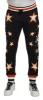 Elegant Black Star Casual Sweatpants sold by Louxly