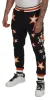 Elegant Black Star Casual Sweatpants sold by Louxly