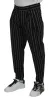 Elegant Striped Chino Tapered Pants sold by Louxly