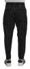 Elegant Striped Chino Tapered Pants sold by Louxly