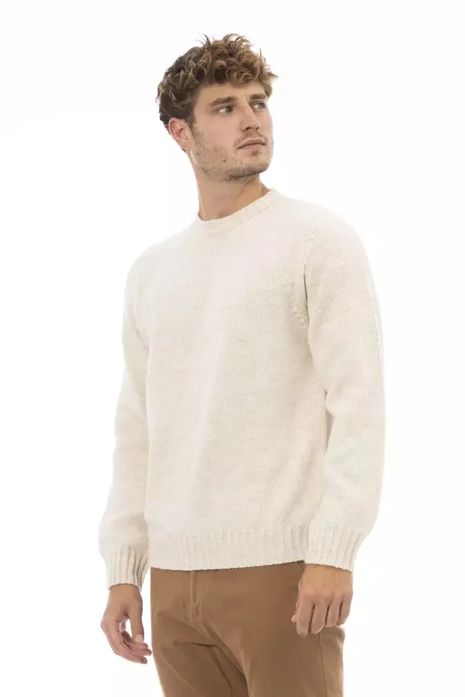 Beige Alpaca Men Sweater sold by Louxly product image thumbnail 2
