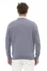 "Light Blue Viscose Men Sweater" sold by Louxly