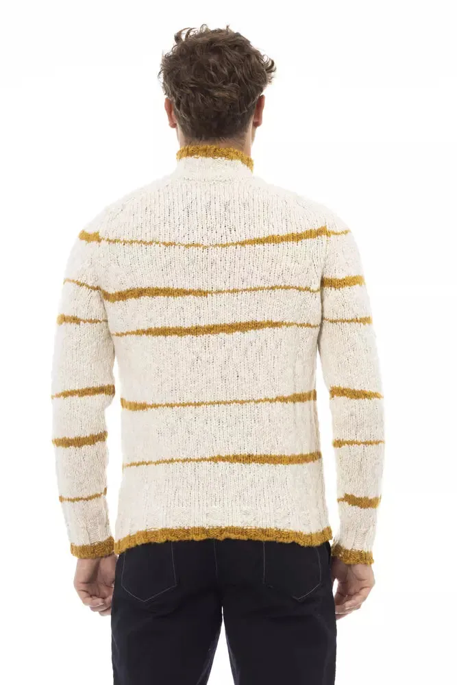 Beige Alpaca Men Sweater sold by Louxly product image thumbnail 3