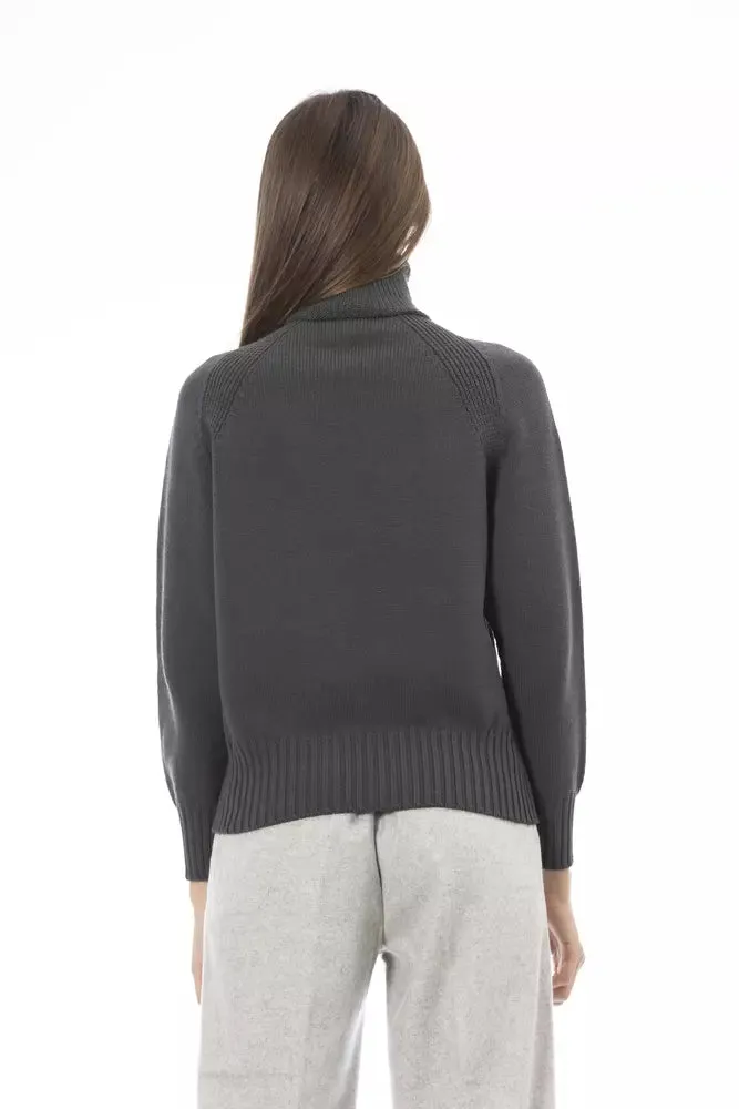 Green Wool Women Sweater sold by Louxly product image thumbnail 3