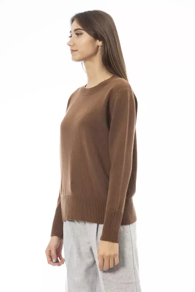 Brown Cashmere Women Sweater sold by Louxly product image thumbnail 2