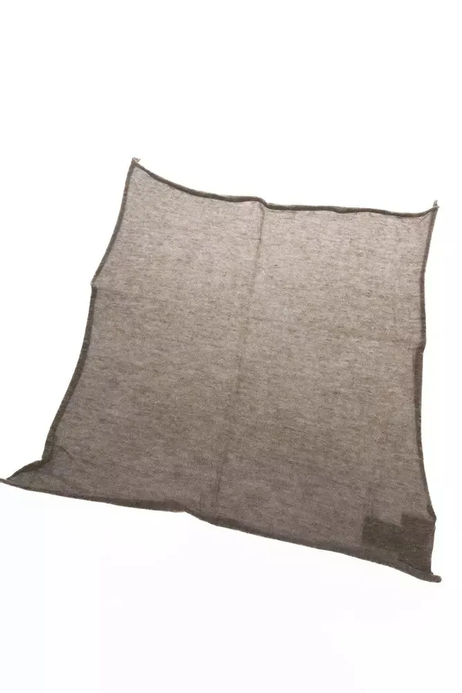 Brown Wool Women Scarf sold by Louxly product image thumbnail 2