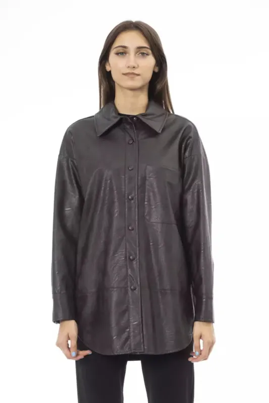 Brown Polyethylene Women Shirt sold by Louxly
