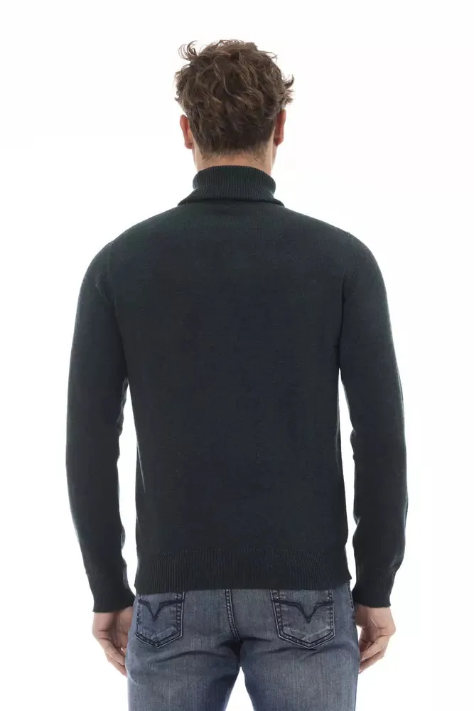 Green Wool Men Sweater sold by Louxly product image thumbnail 3