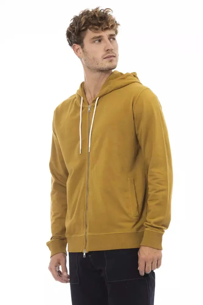 Brown Cotton Men Sweatshirt sold by Louxly product image thumbnail 2