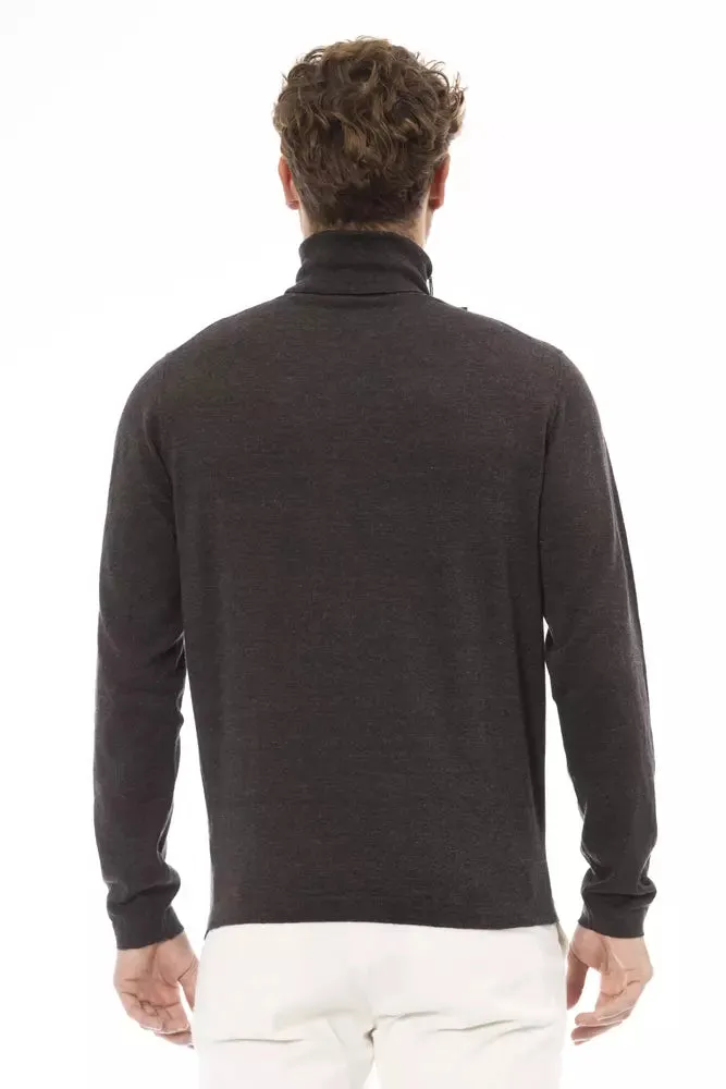 Brown Cotton Men Sweater sold by Louxly product image thumbnail 3