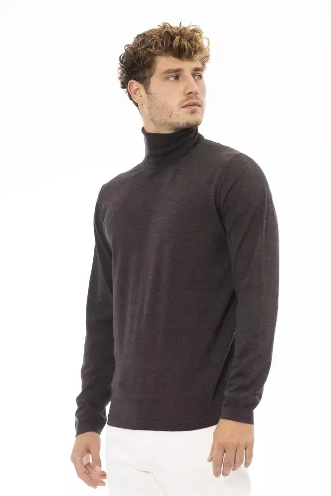 Brown Cotton Men Sweater sold by Louxly product image thumbnail 2