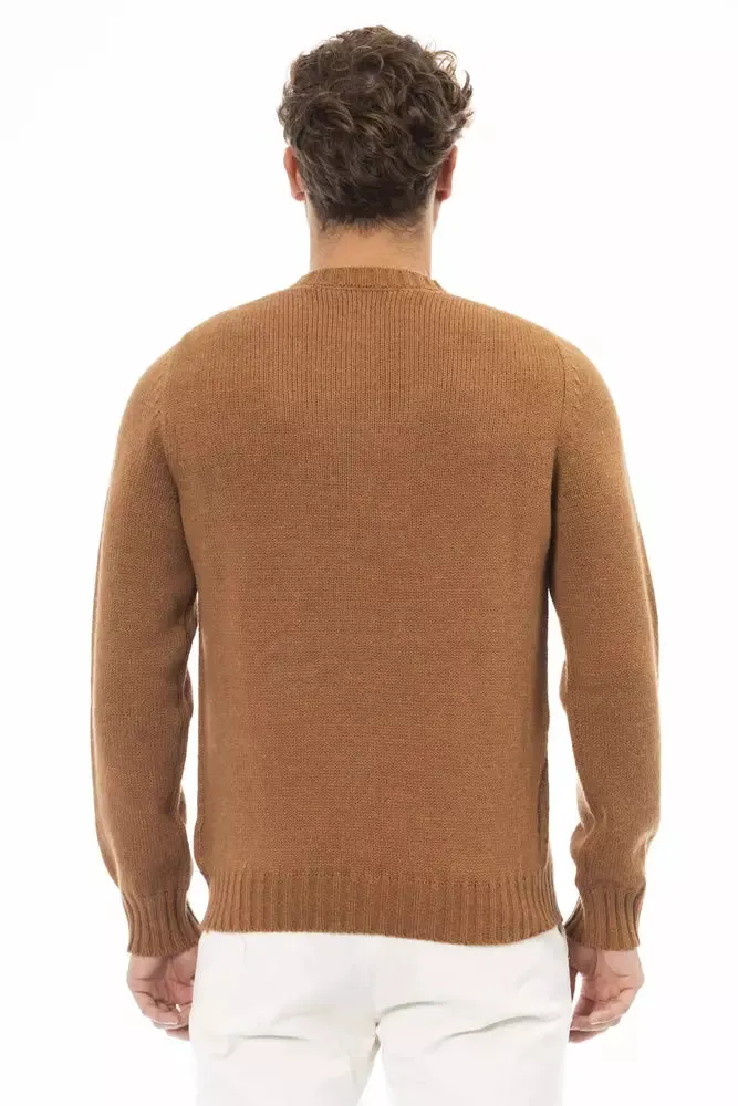 Beige Alpaca Men Sweater sold by Louxly product image thumbnail 3