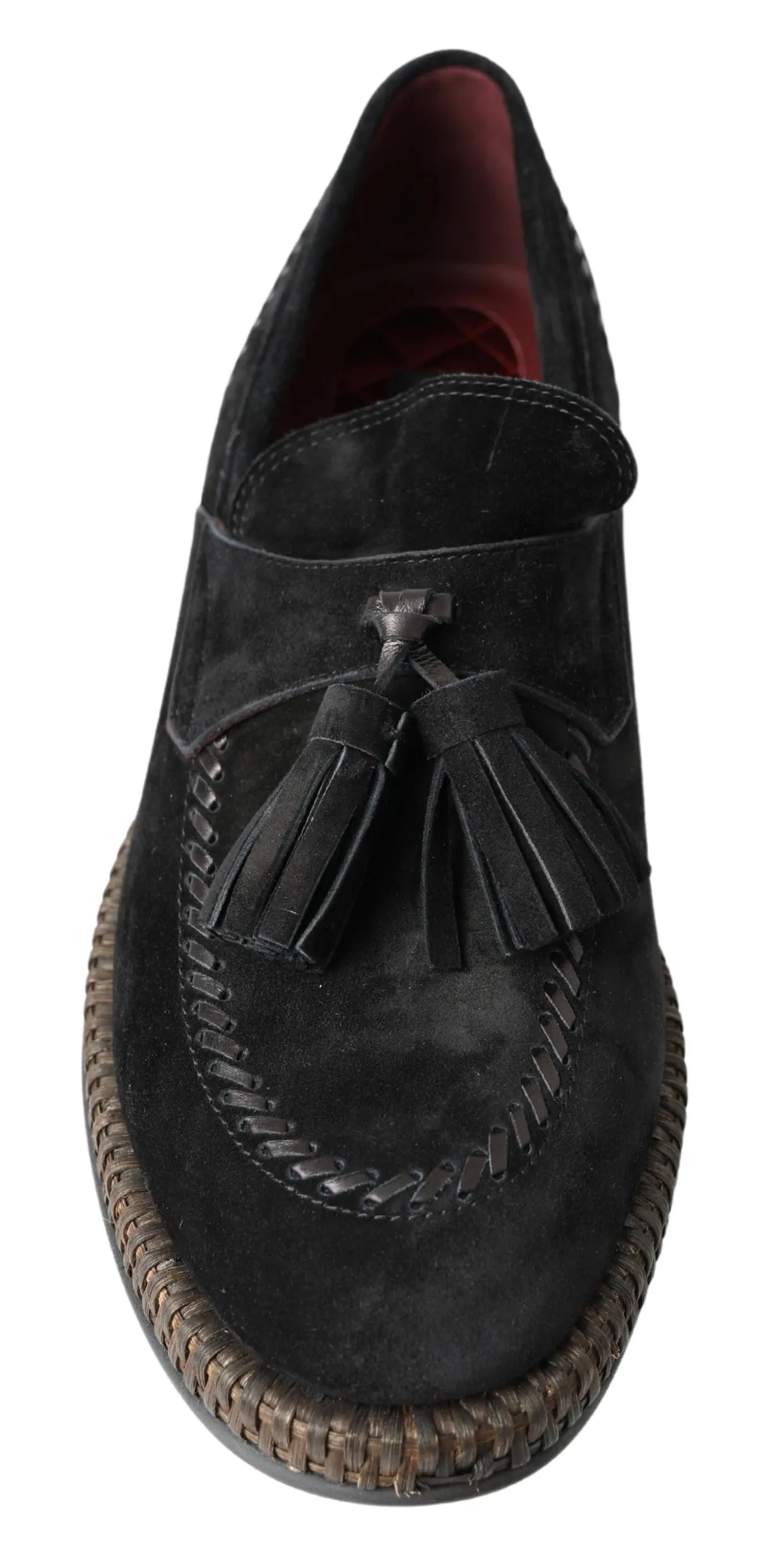 Elegant Black Suede Espadrilles Sneakers sold by Louxly product image thumbnail 4