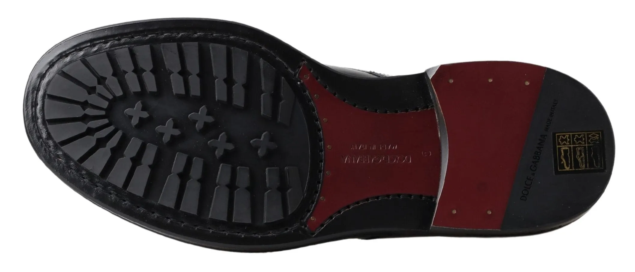 Elegant Black Leather Men's Boots sold by Louxly product image thumbnail 3