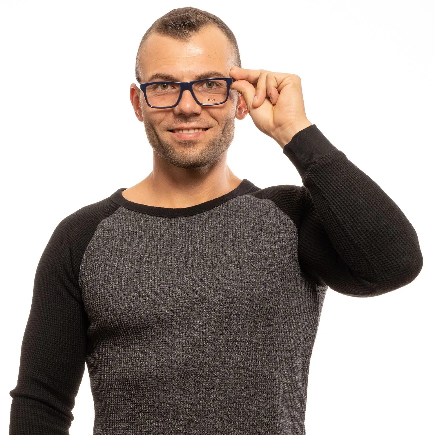 Chic Blue Rectangular Men's Eyewear sold by Louxly product image thumbnail 4