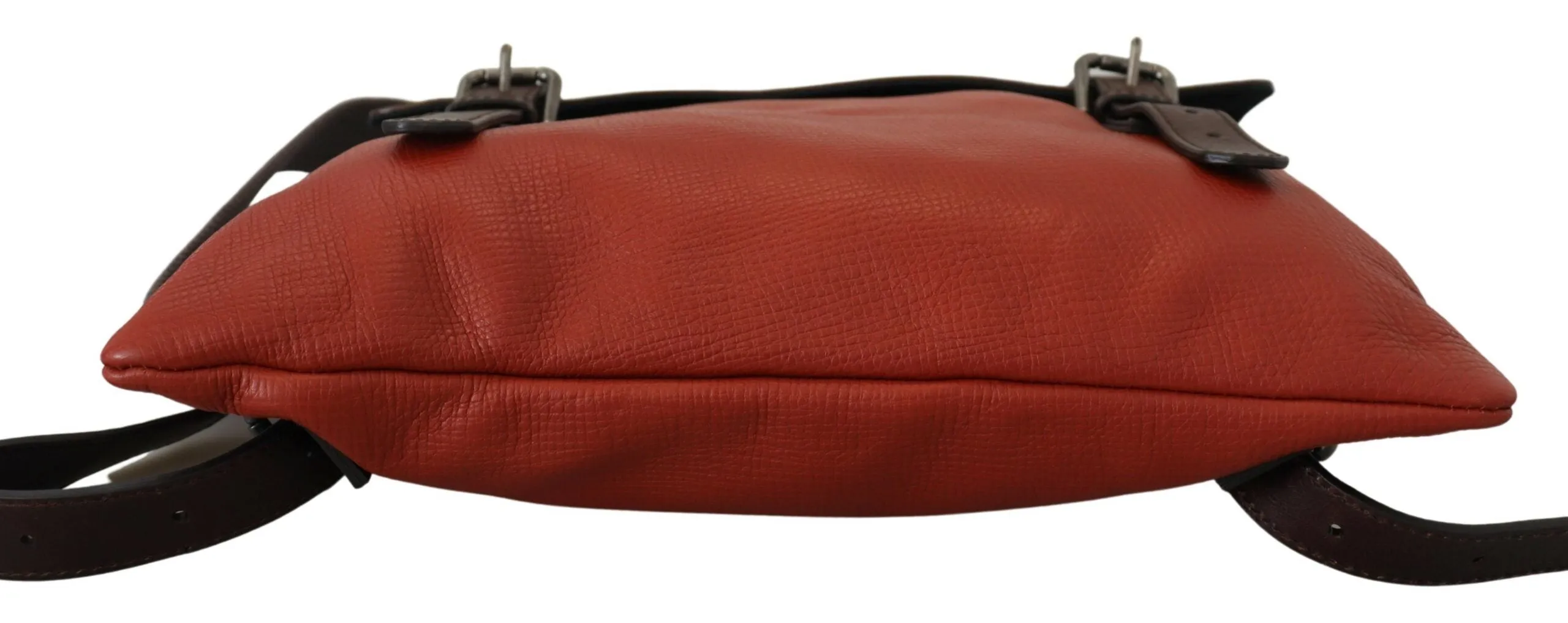 Elegant Calfskin Leather Backpack in Orange sold by Louxly product image thumbnail 4