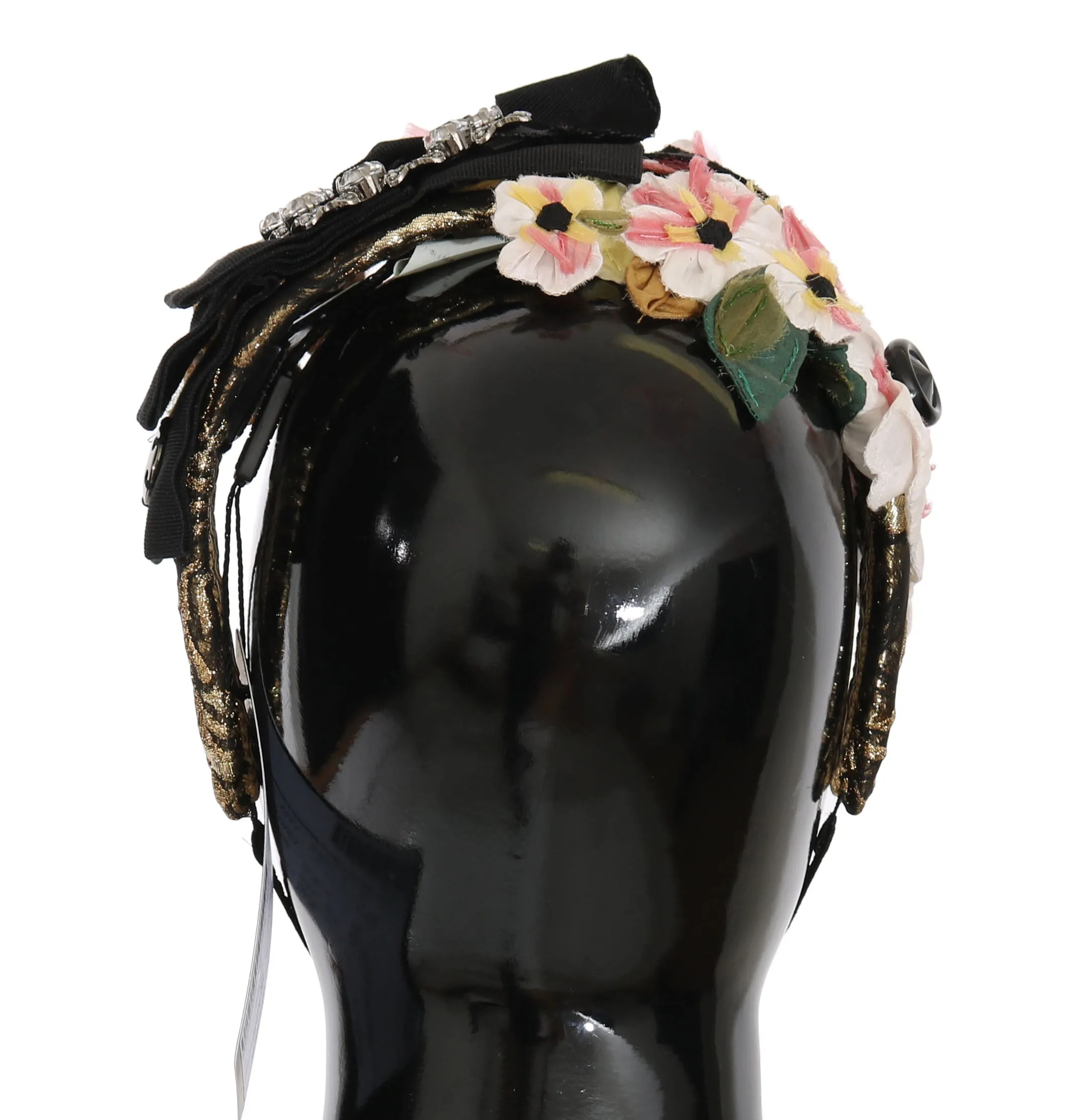 Elegant Crystal-Embellished Floral Headband sold by Louxly product image thumbnail 3