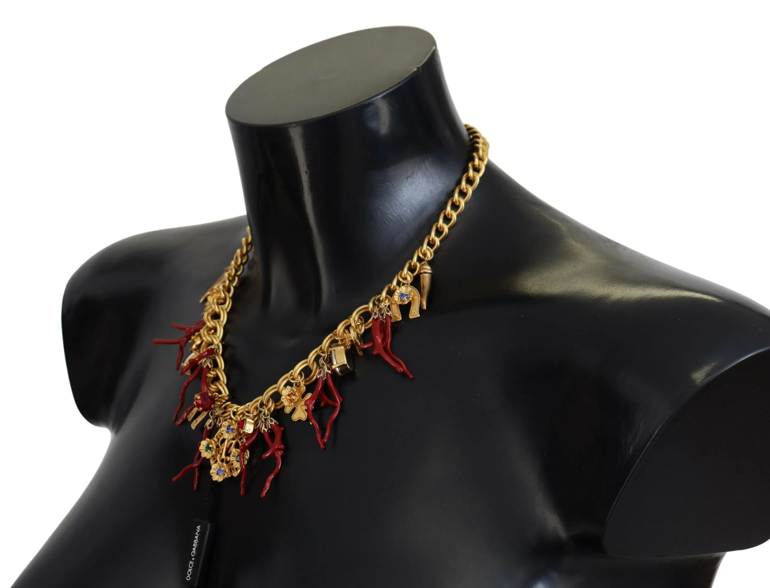 Opulent Multicolor Crystal Statement Necklace sold by Louxly product image thumbnail 4