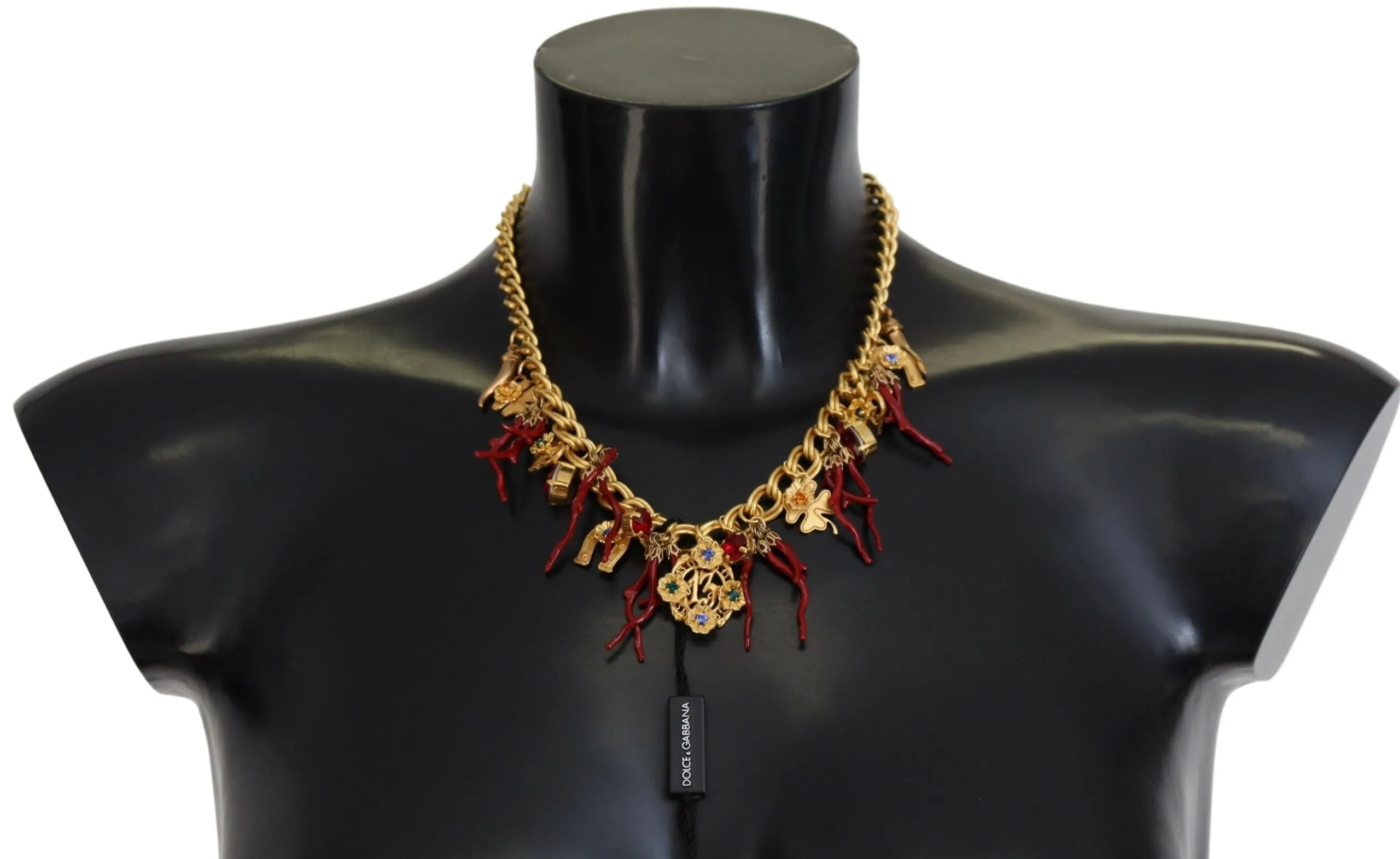 Opulent Multicolor Crystal Statement Necklace sold by Louxly