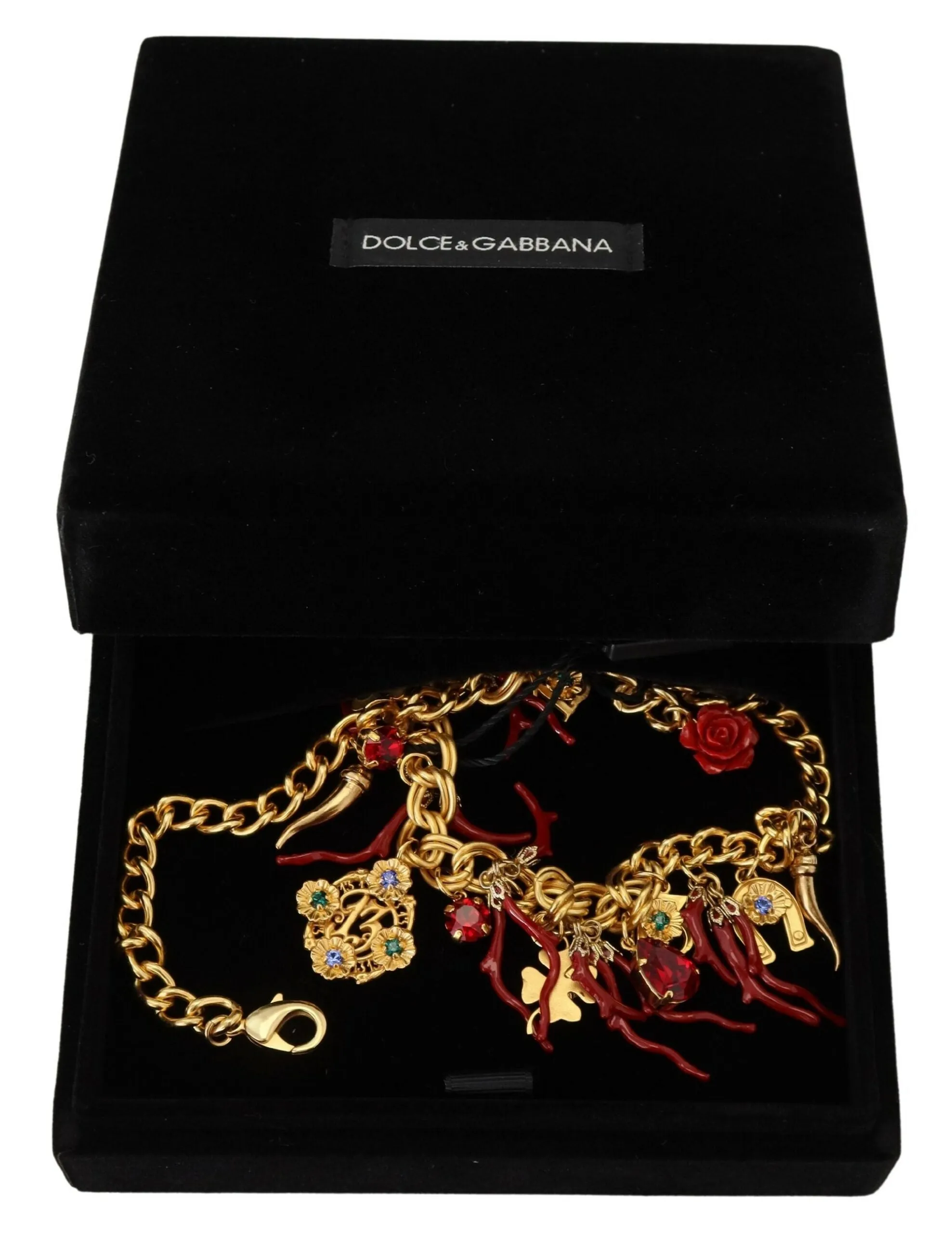 Opulent Multicolor Crystal Statement Necklace sold by Louxly product image thumbnail 5