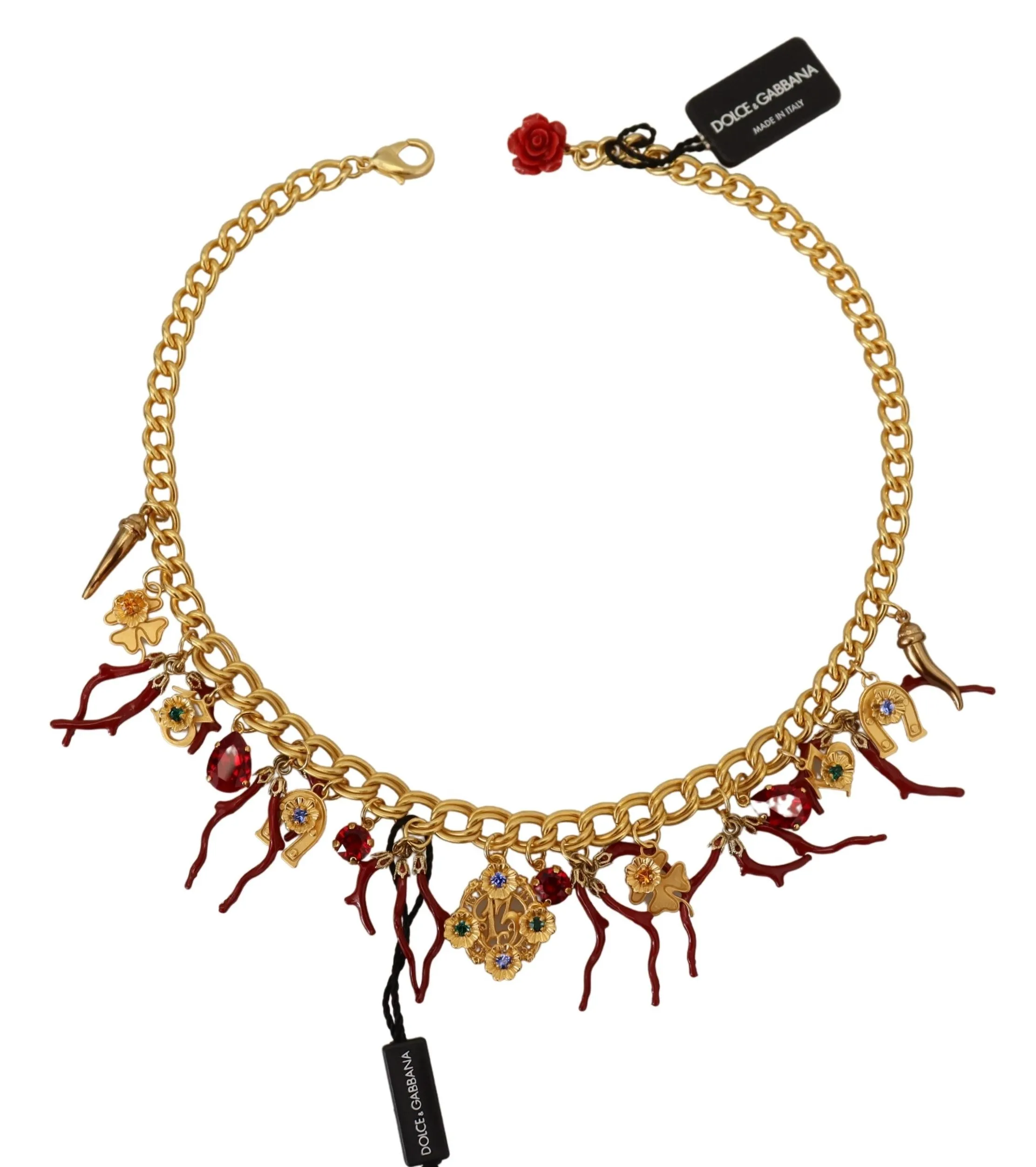 Opulent Multicolor Crystal Statement Necklace sold by Louxly product image thumbnail 2