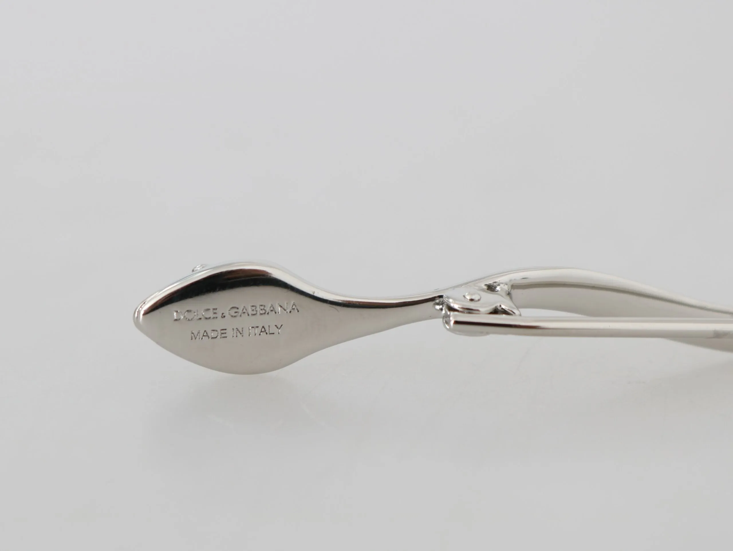 Elegant Crystal-Embellished Silver Brooch Pin sold by Louxly product image thumbnail 3