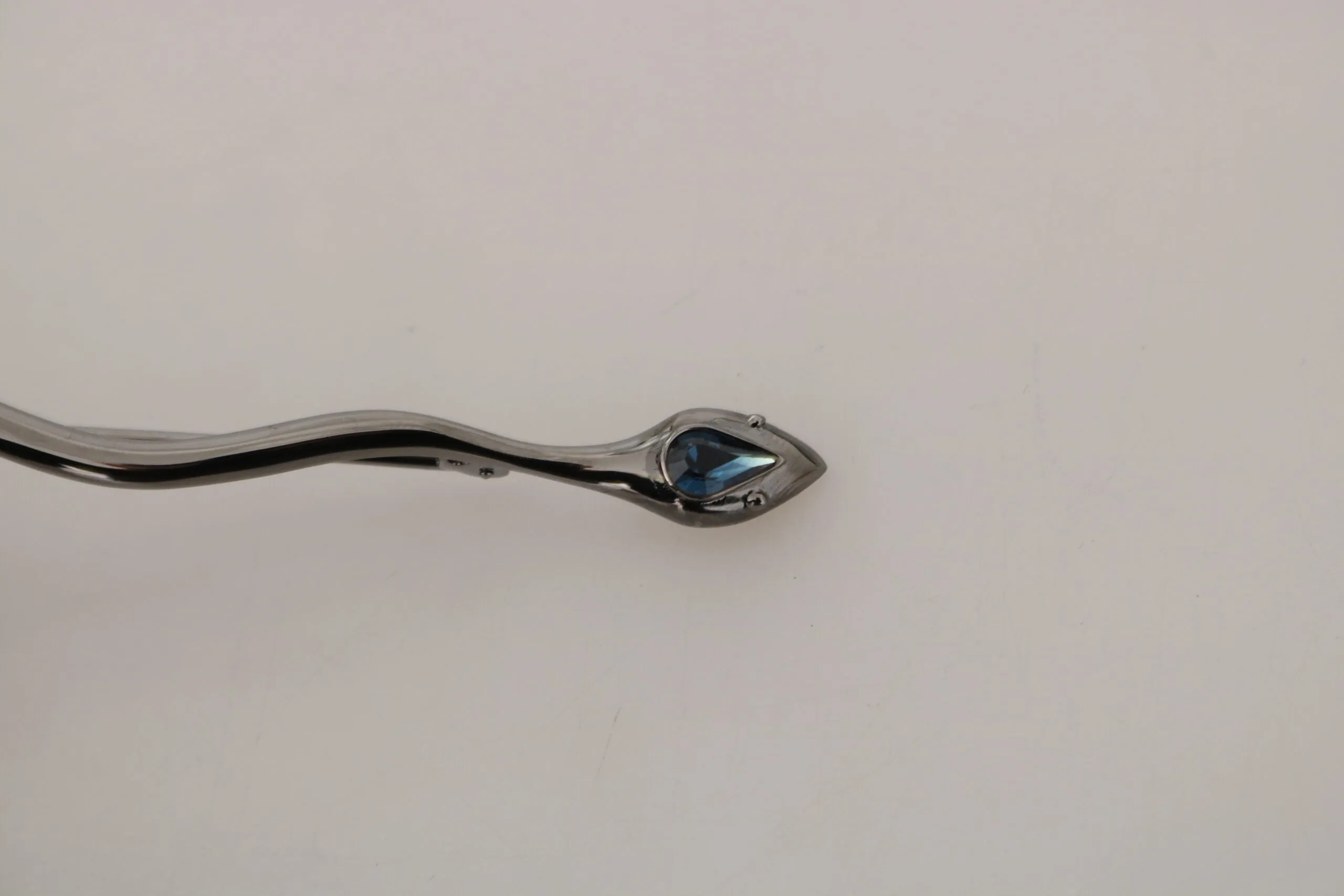 Elegant Crystal-Embellished Silver Brooch sold by Louxly product image thumbnail 5