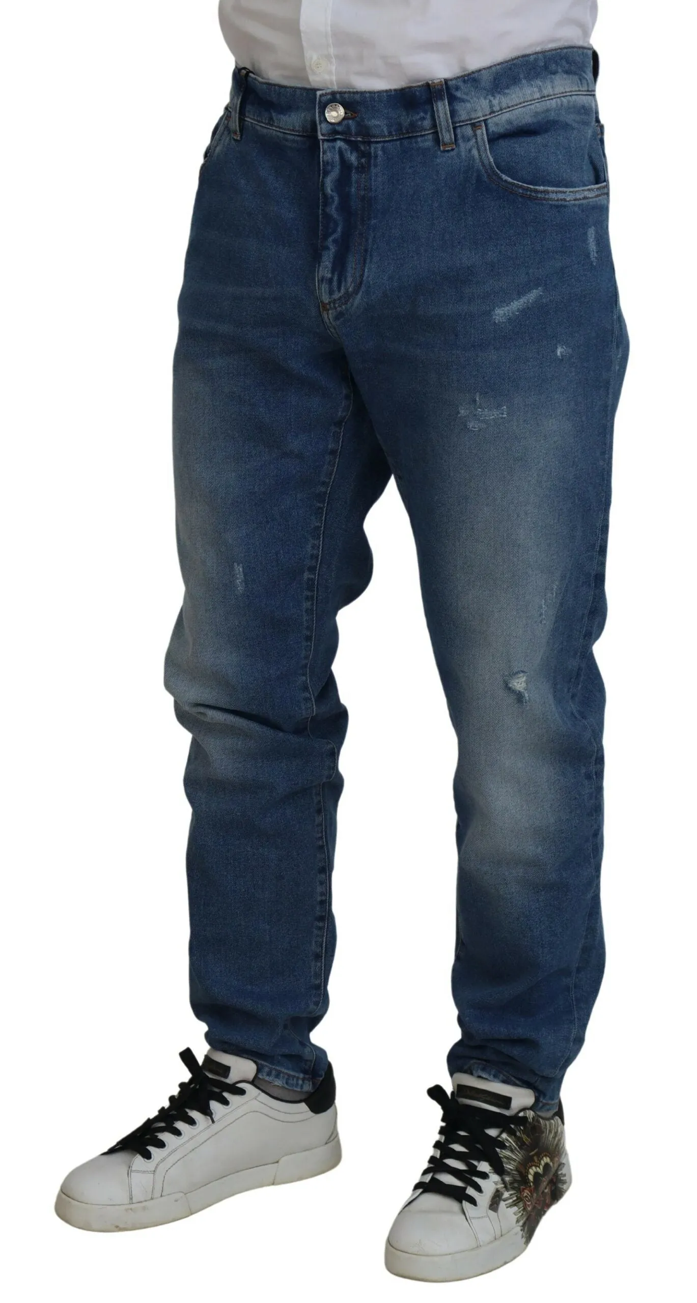 Exquisite Italian Skinny Denim Jeans sold by Louxly product image thumbnail 3