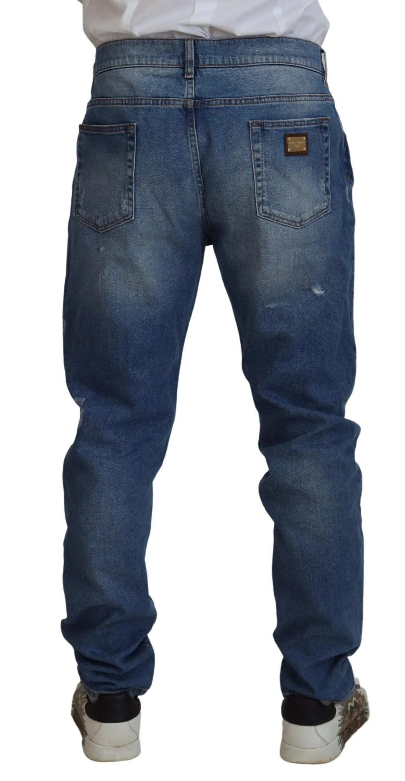 Exquisite Italian Skinny Denim Jeans sold by Louxly product image thumbnail 4